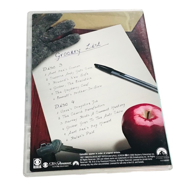 The Complete Final Season Classic Tv Show The Andy Griffith Show DVD Set - Picture 8 of 12